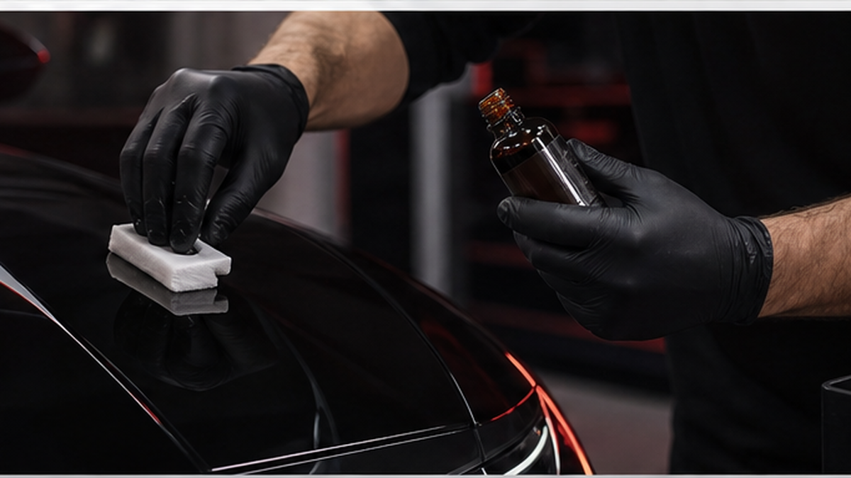 Ceramic coating and auto detailing work at Mr. Detail in Fond du Lac WI